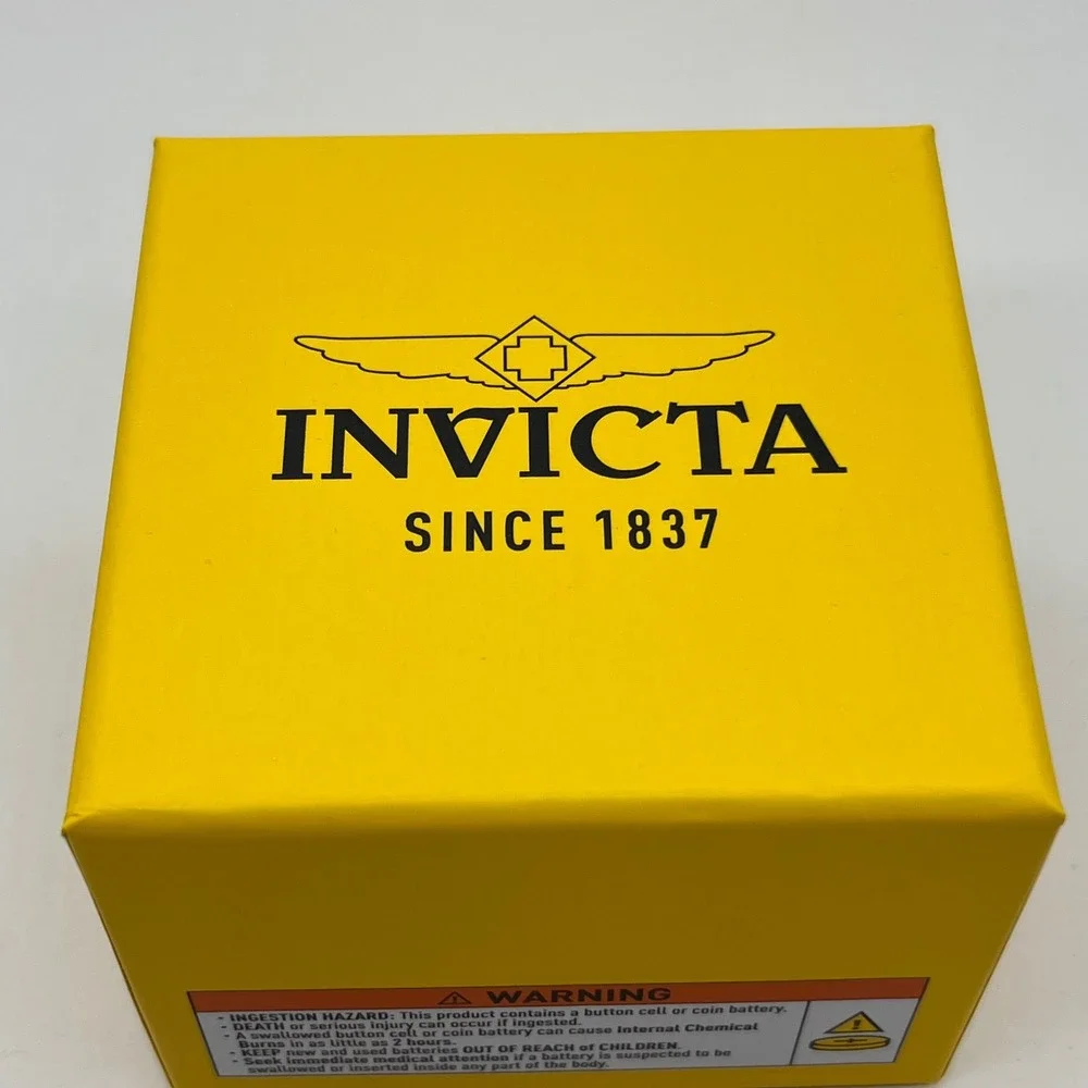 Invicta Watch Floral Sunburst Dial Crystal Accents 69308 Silver‎ Champagne
